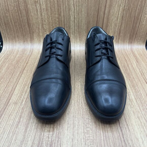 JOHNSTON MURPHY XC4 MADDOX CAP TOE MEN\'S SHOES 11.5 M BLACK  SHOES